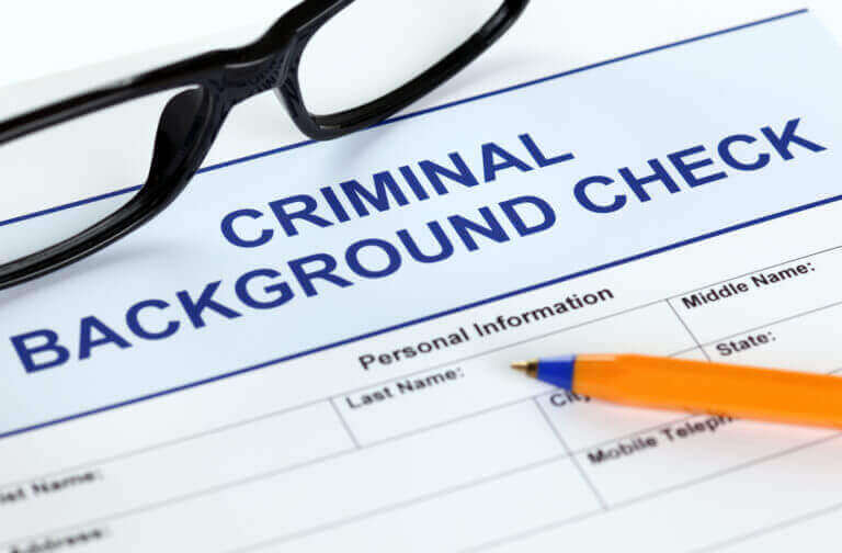 Card systems criminal background check