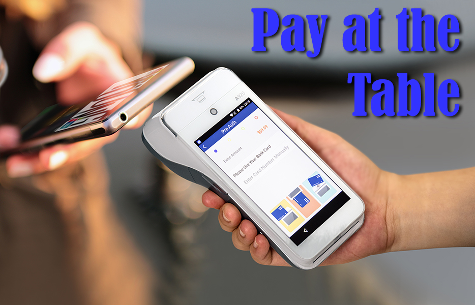 Pay at the Table NFC